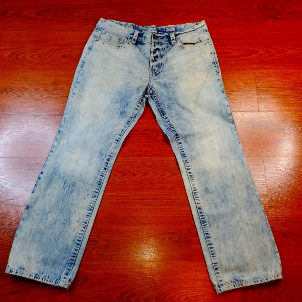 Mek Denim Men's Mandal Straight Jeans light  Acid